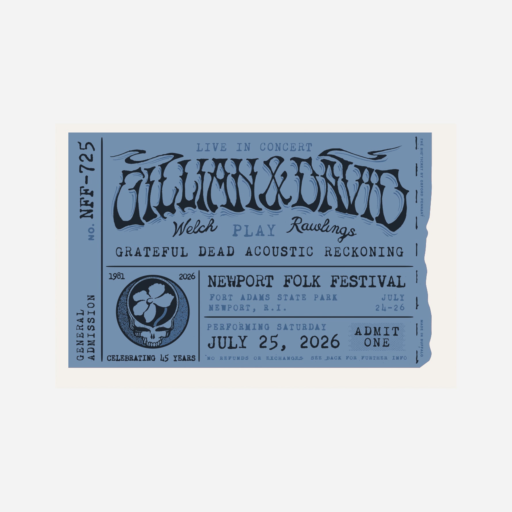 Newport Folk / Acoustic Reckoning "Big Ticket"